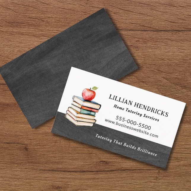 Tarjeta De Visita Profesor Tutor Educación en Casa (Subido por el creador)
