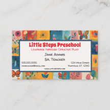 Profesora de arte infantil de guardería infantil