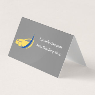 Tarjeta De Visita Professional Auto Detailing & Car Care Services