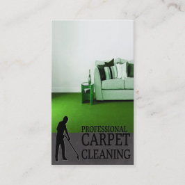 Tarjeta De Visita Professional Carpet Cleaning Service Business Card