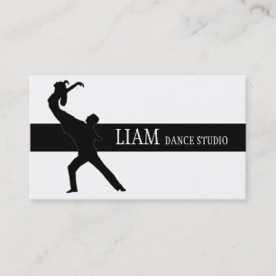 Tarjeta De Visita Professional Dance Studio, Instructor