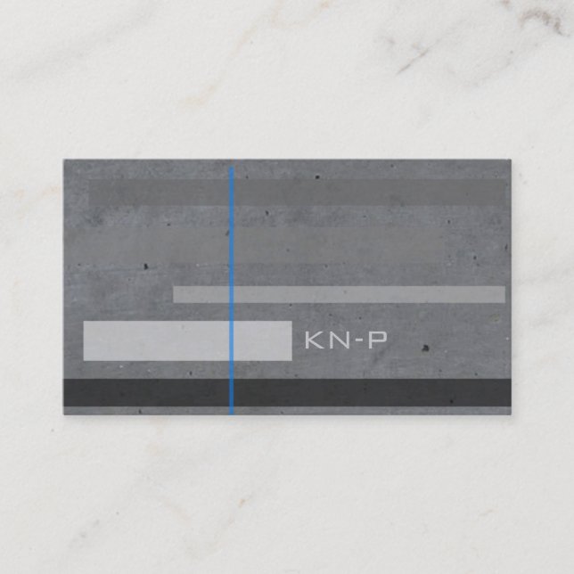 Tarjeta De Visita professional geometric (Anverso)