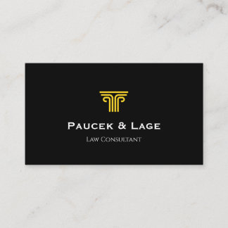 Tarjeta De Visita Professional Lawyer Business Card | Attorney