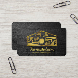 Tarjeta De Visita Professional Modern Home Repair Handyman