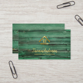 Tarjeta De Visita Professional Modern Home Repair Handyman
