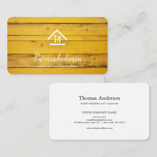 Tarjeta De Visita Professional Modern Home Repair Handyman