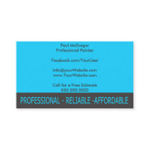 Professional Painter Business Card