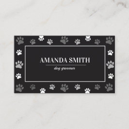 Tarjeta De Visita Professional Pet Grooming & Animal Care