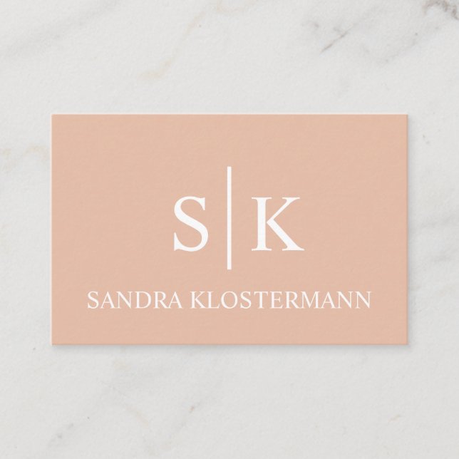 Tarjeta De Visita Professionelle Roase Visitenkarten Vorlage - (Anverso)