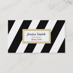 Tarjeta De Visita Proffesional elegante y moderno franjas suaves
