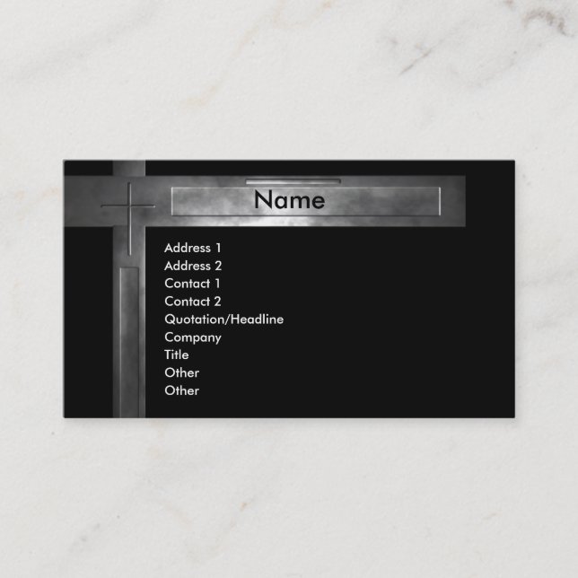 Tarjeta De Visita profile_church (Anverso)