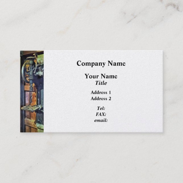 Tarjeta De Visita Profundizar en la tienda (Anverso)