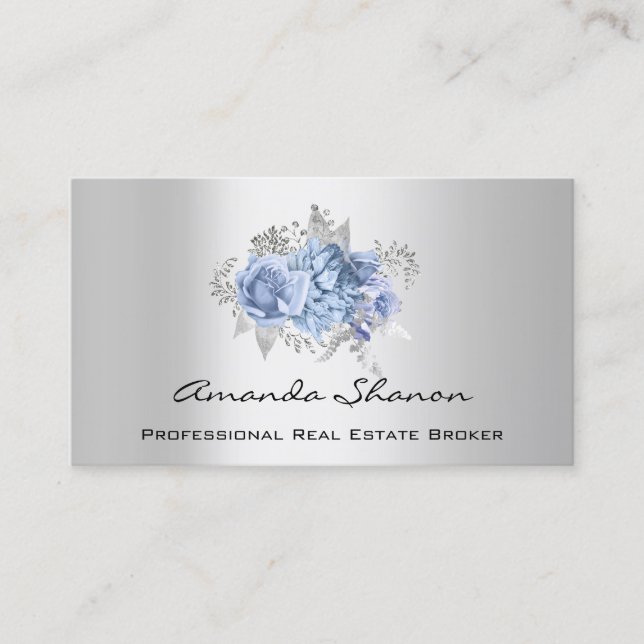 Tarjeta De Visita Programa de planeamiento de boda de evento Floral  (Anverso)
