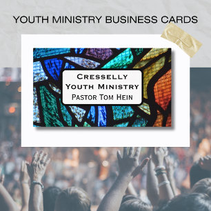 Tarjeta De Visita Programa del Ministerio del Pastor de la Juventud