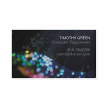 Programador informático Colorful Fiber Optic Light