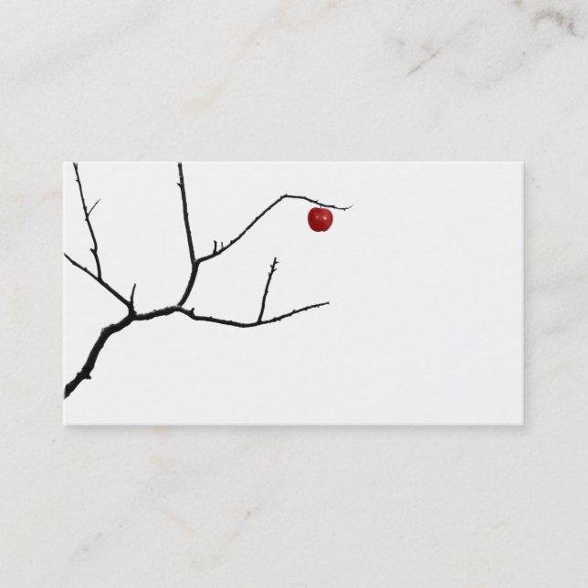 Tarjeta De Visita Prohibido por las pimientas de Leslie (Anverso)