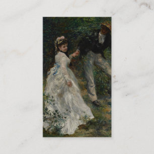 Tarjeta De Visita "promenade" del La, Pierre-Auguste Renoir 1870