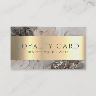 Tarjeta De Visita Promoción de descuento de lealtad