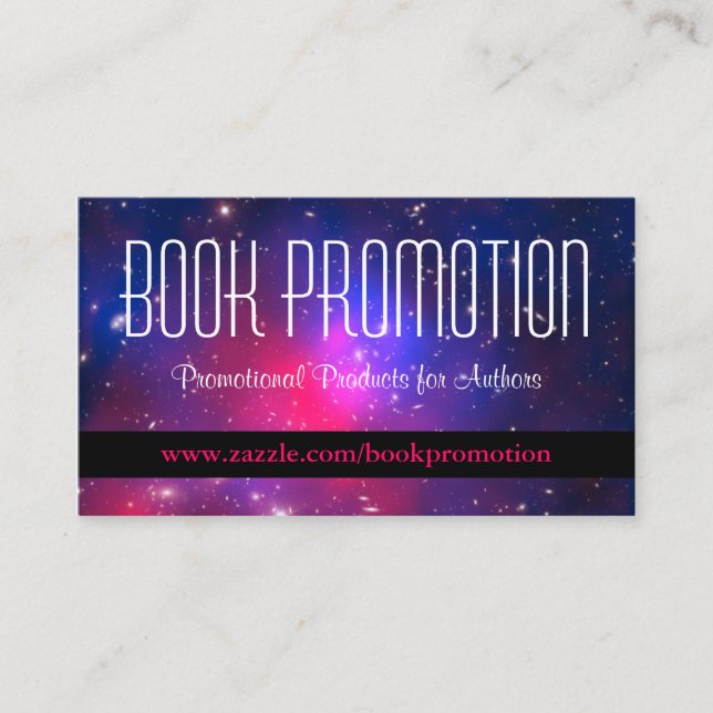 Tarjeta De Visita Promoción de libros (Anverso)