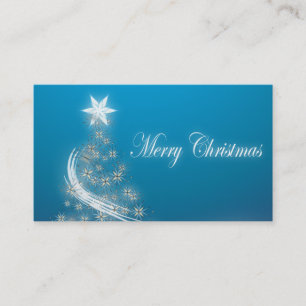 Tarjeta De Visita Promoción de Navidades profesionales simples