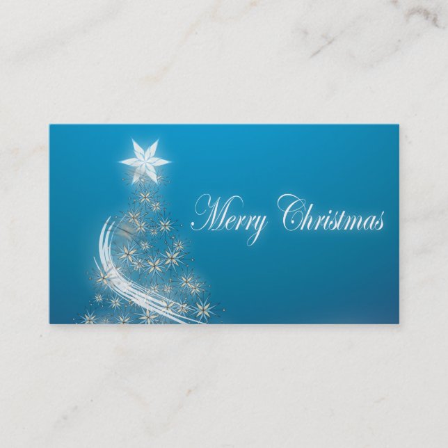 Tarjeta De Visita Promoción de Navidades profesionales simples (Anverso)