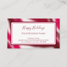 Tarjeta De Visita Promoción empresarial de Navidades festivos modern