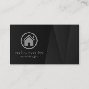 Tarjeta De Visita Propiedad Inmobiliaria House Icon