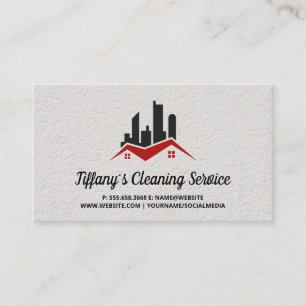 Tarjeta De Visita Propiedad inmobiliario   Cielos rasos