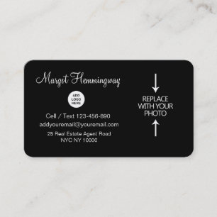 Tarjeta De Visita Propiedades inmobiliarias Businesscards de la foto