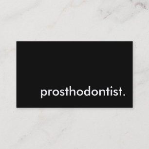 Tarjeta De Visita protodontista.