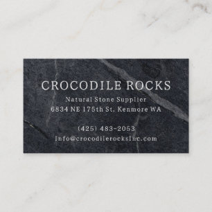 Tarjeta De Visita Proveedor de piedra + Fabricante 