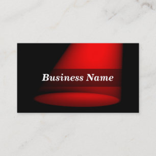 Tarjeta De Visita proyector 3D (rojo)