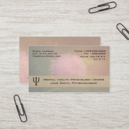Tarjeta De Visita Psicólogo Consejero de Negocios