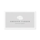 Psicólogo gris claro consejero psiquiatra