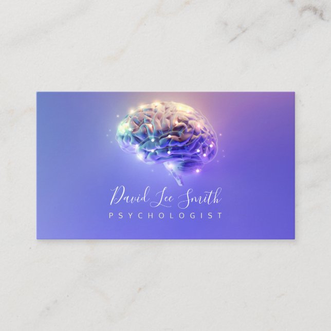 Tarjeta De Visita Psicólogo / Neuroólogo (Anverso)