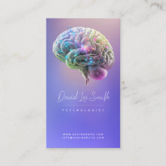 Tarjeta De Visita Psicólogo / Neuroólogo