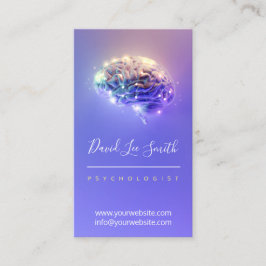 Tarjeta De Visita Psicólogo / Neuroólogo