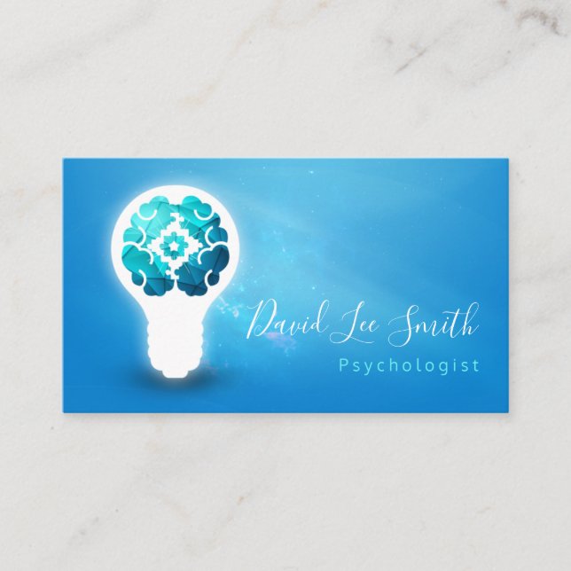 Tarjeta De Visita Psicólogo / Neuroólogo (Anverso)
