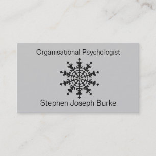Tarjeta De Visita Psicólogo organizativo - Stephen Joseph Burke