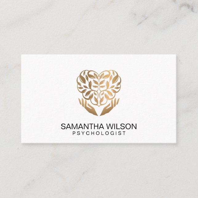 Tarjeta De Visita Psicólogo Terapista Consejero Autobús Psiquiatra (Anverso)