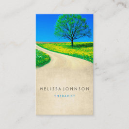 Tarjeta De Visita Psicólogo Terapista Personalizado Way Hope