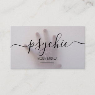Tarjeta De Visita Psychic Medium Healer