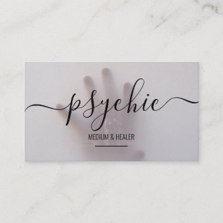 Tarjeta De Visita Psychic Medium Healer