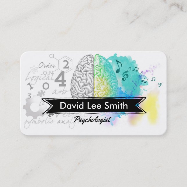 Tarjeta De Visita Psychologist (Anverso)