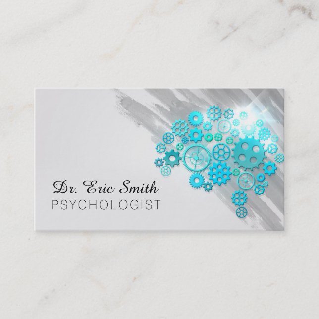 Tarjeta De Visita Psychologist Business Card (Anverso)