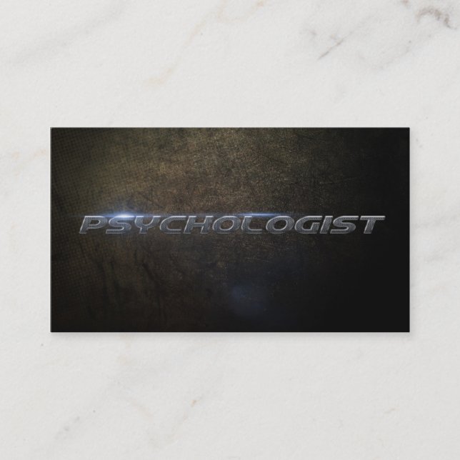 Tarjeta De Visita Psychologist Business card (Anverso)