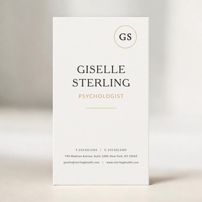 Tarjeta De Visita Psychologist Mental Health Professional  (Subido por el creador)