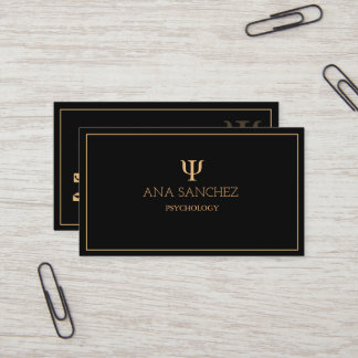 Tarjeta De Visita Psychology Business Card