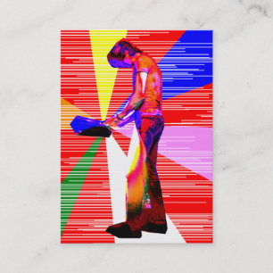 Tarjeta De Visita ¿"Puede usted oírme? "Tarjeta rechoncha