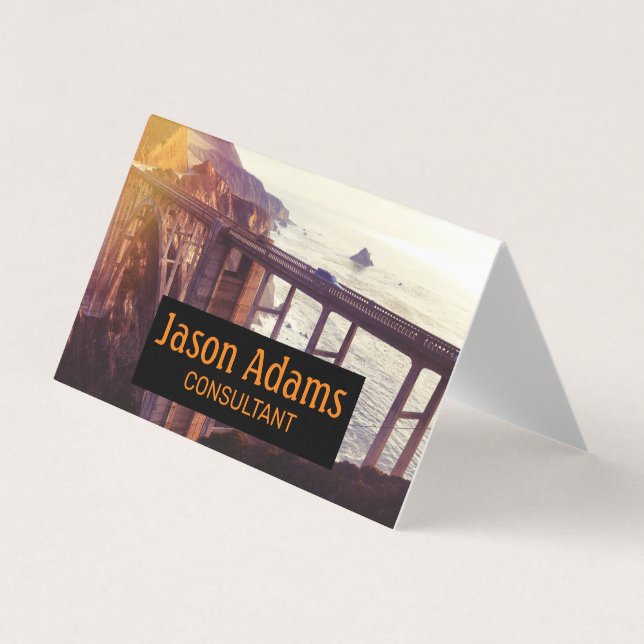 Tarjeta De Visita Puente Bixby (Anverso)